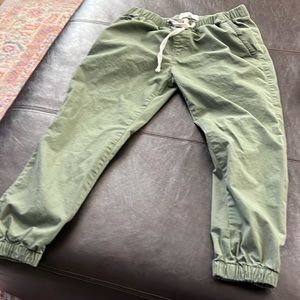 Green jogger